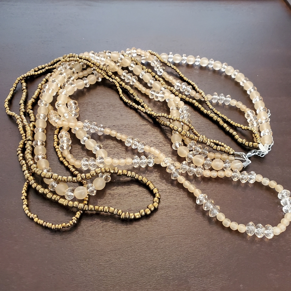 Boho Beaded Necklace